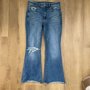 American Eagle Super High Rise Flare Pants